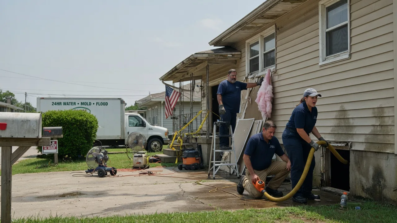 Water Damage Repair in Dexter City, OH near me